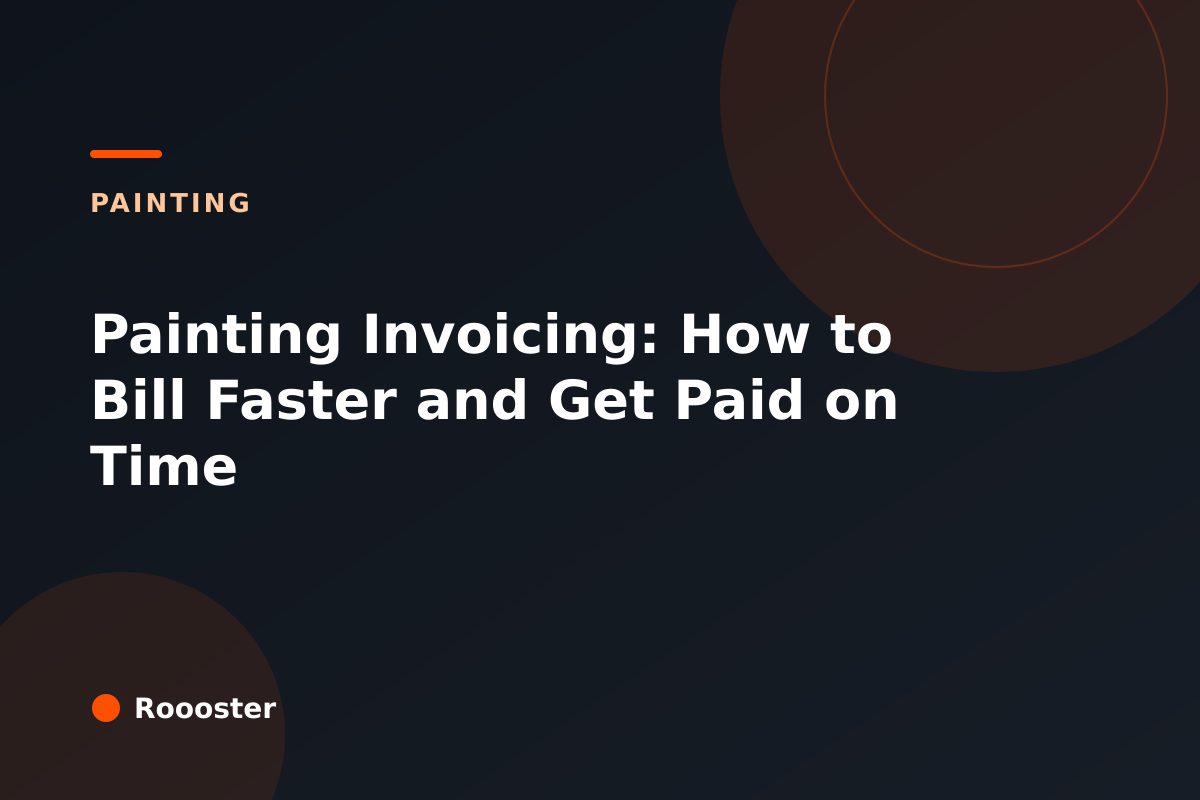 Painting Invoicing: How to Bill Faster and Get Paid on Time